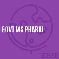 Govt Ms Pharal Middle School Logo