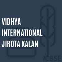 Vidhya International Jirota Kalan Secondary School Logo