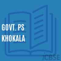 Govt. Ps Khokala Primary School Logo