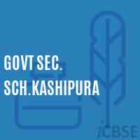 Govt Sec. Sch.Kashipura Secondary School Logo