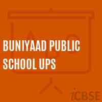 Buniyaad Public School Ups Logo