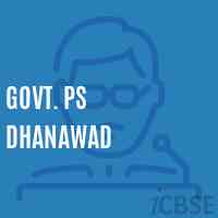 Govt. Ps Dhanawad Primary School Logo