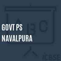 Govt Ps Navalpura Primary School Logo