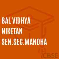 Bal Vidhya Niketan Sen.Sec.Mandha High School Logo