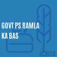 Govt Ps Ramla Ka Bas Primary School Logo