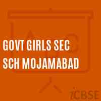 Govt Girls Sec Sch Mojamabad Secondary School Logo