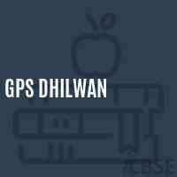 Gps Dhilwan Primary School Logo
