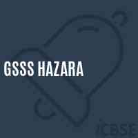 Gsss Hazara High School Logo