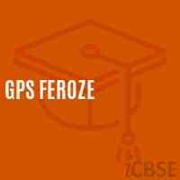 Gps Feroze Primary School Logo