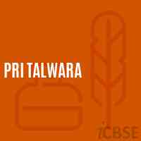 Pri Talwara Primary School Logo