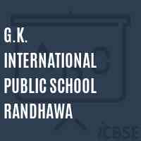 G.K. International Public School Randhawa Logo