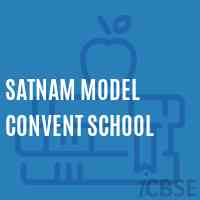 Satnam Model Convent School Logo