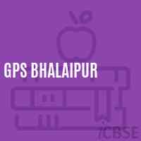 Gps Bhalaipur Primary School Logo
