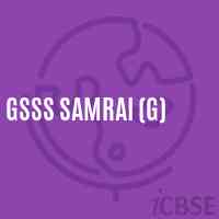 Gsss Samrai (G) High School Logo