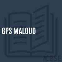 Gps Maloud Primary School Logo