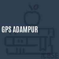 Gps Adampur Primary School Logo