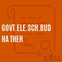 Govt.Ele.Sch.Budha Theh Primary School Logo