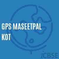 Gps Maseetpal Kot Primary School Logo