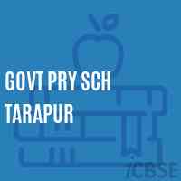 Govt Pry Sch Tarapur Primary School Logo