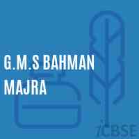G.M.S Bahman Majra Middle School Logo