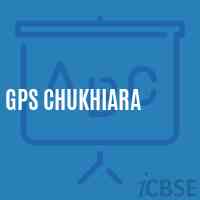 Gps Chukhiara Primary School Logo