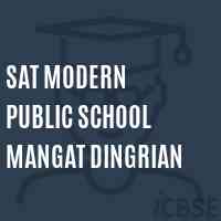 Sat Modern Public School Mangat Dingrian Logo