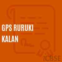 Gps Ruruki Kalan Primary School Logo