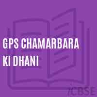 Gps Chamarbara Ki Dhani Primary School Logo