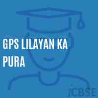 Gps Lilayan Ka Pura Primary School Logo