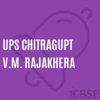 Ups Chitragupt V.M. Rajakhera Middle School Logo