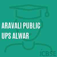 Aravali Public Ups Alwar Middle School Logo