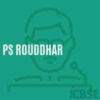Ps Rouddhar Primary School Logo