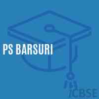 Ps Barsuri Primary School Logo