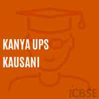 Kanya Ups Kausani Middle School Logo
