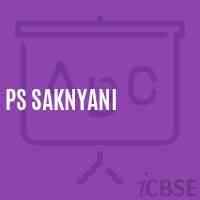 Ps Saknyani Primary School Logo