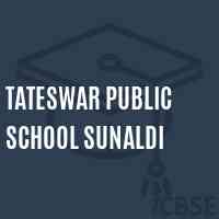 Tateswar Public School Sunaldi Logo