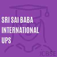 Sri Sai Baba International Ups Senior Secondary School Logo