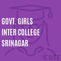 Govt. Girls Inter College Srinagar High School Logo