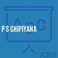 P S Chipiyana Primary School Logo