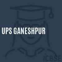 Ups Ganeshpur Middle School Logo