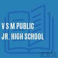 V S M Public Jr. High School Logo