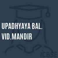 Upadhyaya Bal. Vid.Mandir Primary School Logo