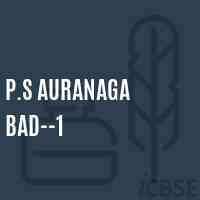 P.S Auranaga Bad--1 Primary School Logo