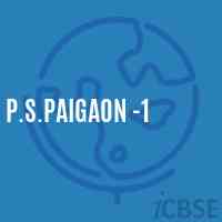 P.S.Paigaon -1 Primary School Logo