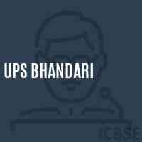 Ups Bhandari Middle School Logo