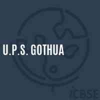 U.P.S. Gothua Middle School Logo