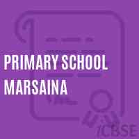 Primary School Marsaina Logo