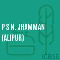 P S N. Jhamman (Alipur) Primary School Logo