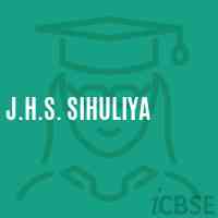 J.H.S. Sihuliya School Logo