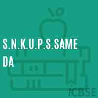 S.N.K.U.P.S.Sameda Middle School Logo